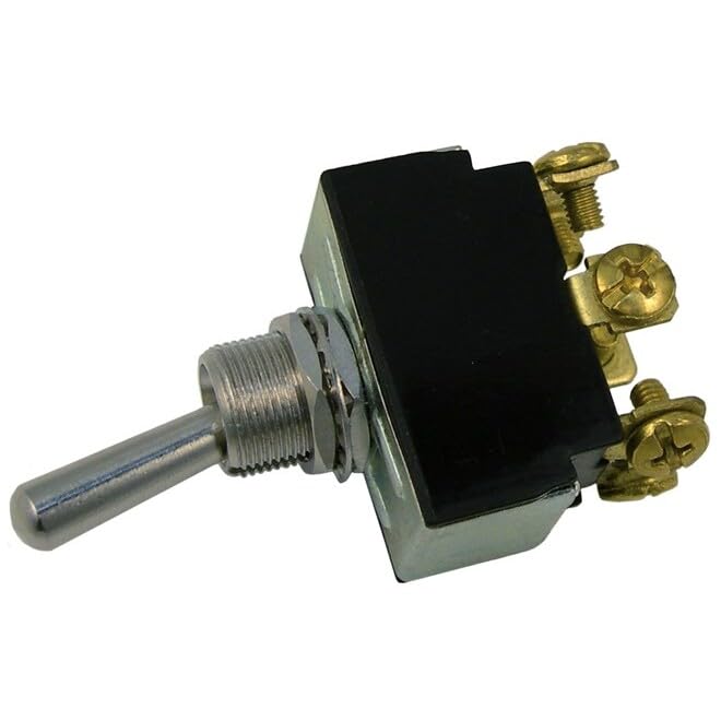 Pico 5549A 125 or 250 VAC On-Off-On Toggle Switch 3/4" Handle 6 Terminal DPDT 25 per Package