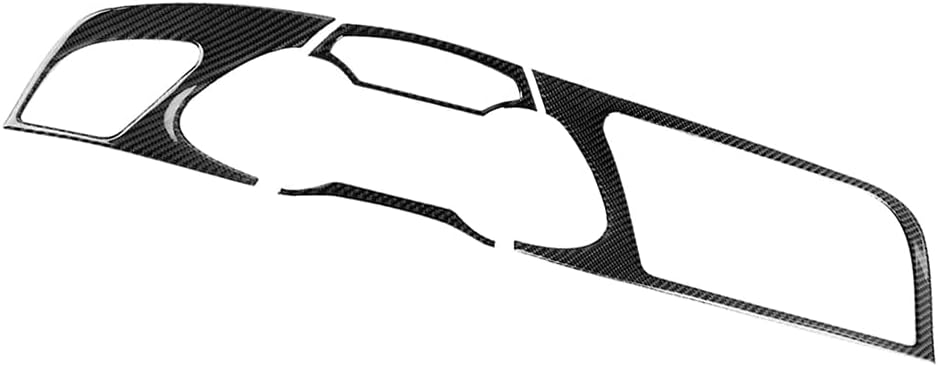 Cndask027 Car Interior Dashboard Panel Cover Trim Replacement Kits Carbon Fiber for Audi A4 B8 2009-2016