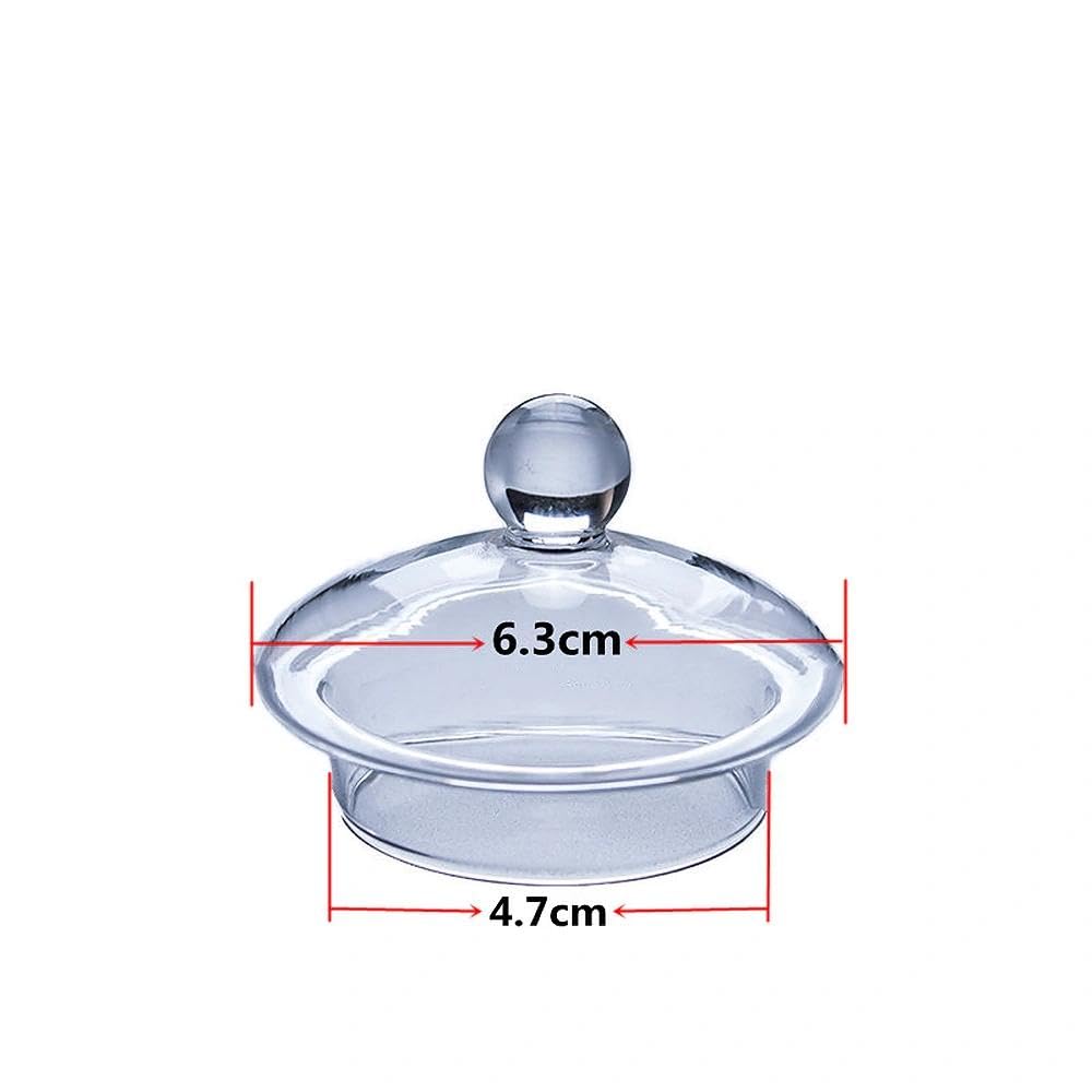 Genérico Tapa Tetera Vidrio Borosilicato - Resistente, Redonda | Vidrio borosilicato | Amantes té | Infusor té, hogar, Ceremonia té