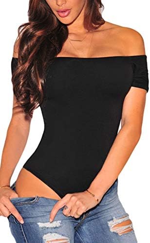 off the shoulder tops bodysuit