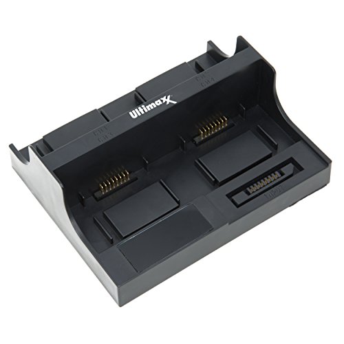 Ultimaxx Mavic Air Accessories, 4 in 1 Rapid Battery Smart Charger Doc Multi Battery Intelligent Charging Hub with Charge Indicator LCD Display