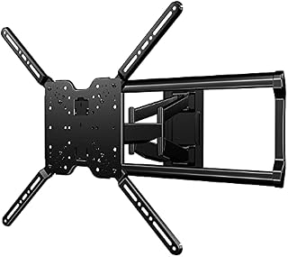 SANUS Full Motion TV Wall Mount for TVs up to 90" - Premium Design Extends 24" with Fingertip Swivel and Tilt - Easy 20 Minute Install - OLF24