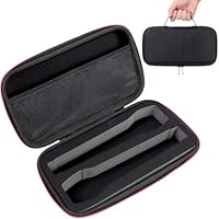Milisten Mikrofon Tasche Case for JBL: Kabellose Mikrofon-Hülle, Handmikrofone, Aufbewahrungsbox, Stoßfest, Karaoke-Mikrofon, Tragetasche für Outdoor-Reisen, Schwarz, Kabellose Mikrofone