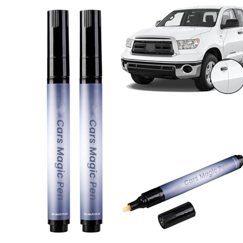2PCS Car Magic Pen for Car Scratches, Weatherproof Cars Scratch Remover Pens,Auto Touch up Paint Pens,Quick Filling Scratches and Seals, Fits all Automotive Colors (B)