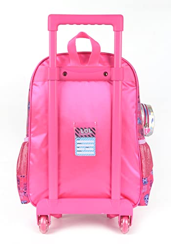 Mochila Infantil LOL com rodinhas