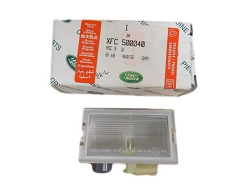 Genuine LAND ROVER LICENCE PLATE LAMP RANGE ROVER SPORT 05-13 LR2 LR3 LR4 XFC500040