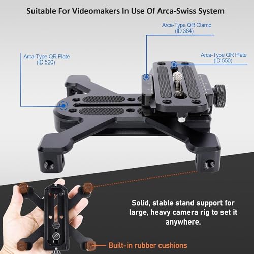 NICEYRIG Camera Quick Release Plates for ARCA-Swiss Standard - Image 4