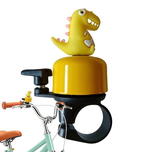 Timbre Bicicleta Infantil,Bocina Dinosaurio Sonido Fuerte Claro | Timbre Bicicleta Temática Dinosaurio - para Niños Patinete Niñas Mujeres Carretera Sendero Ciclismo De Carretera Senderismo En Bici