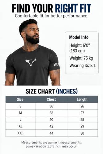 Image of Peppyzone Quick Dry Sports T Shirt for Men | Lightweight Breathable Gym T-Shirt | Regular Fit Workout Tee for Running, Training & Everyday Activewear
