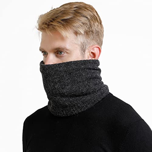 Image of Winter Scarf Neck Warmer Gaiter Face for Men Women Warm Fleece Ski