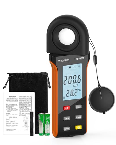 WapoRich RQ-5000A Digital Lux Meter