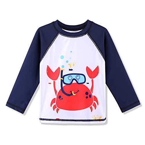 Image of XFGIRLS Baby Boys Swimsuit Toddler Sunsuit UPF 50+ Sun Protection One Piece Beach
