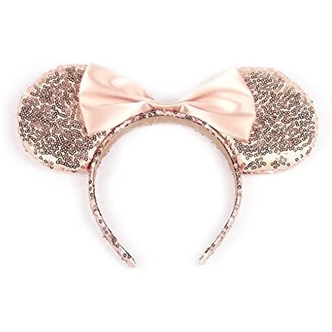 Nette Mickey Mouse-Ohren Stirnband Schmetterling Glitter Haarband Für Mädchen Cover