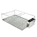 Home Basics Chrome Dish Rack with Stainless Steel Tray