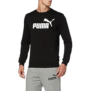 PUMA Ess Logo Crew Tr Big Logo heren Sweater