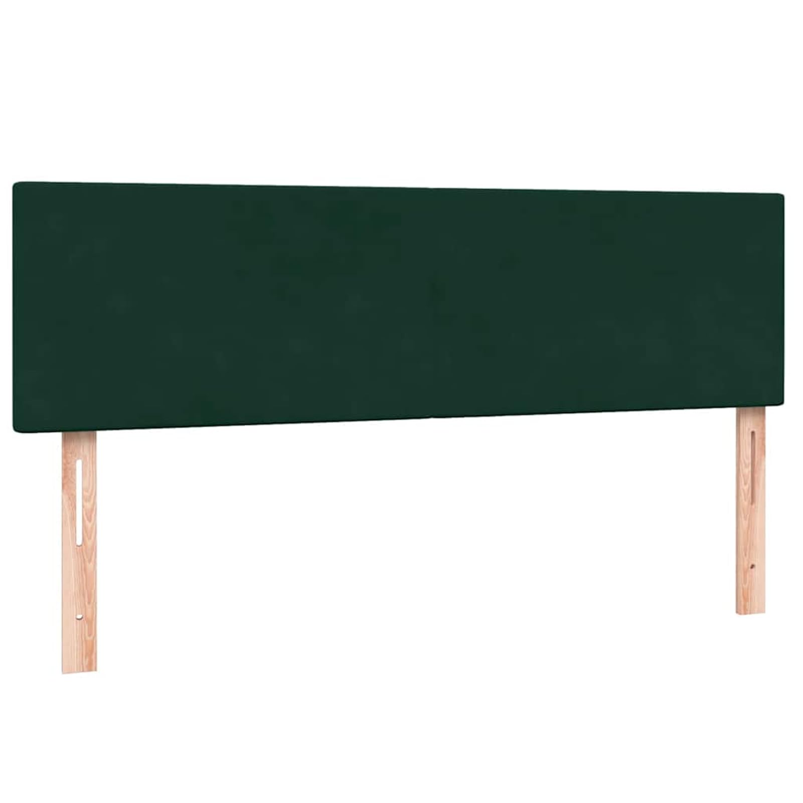 ATOMSTACK MAKER Letto a molle, 160 x 220 cm, con materasso a molle insacchettate e cuscino traspirante, testiera regolabile in altezza, in velluto verde scuro, confortevole e moderno, per camera da