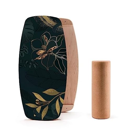 Balance Blast Board|Rollo de corcho|Balance Board Madera|Experimenta una explosión de emociones|Para niños y adultos|Balance Board|Elige tu opción de diseño|b_00025.es