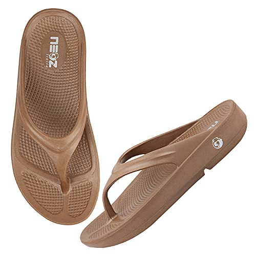 Image of NEOZ Ultra Soft Women's Slippers with Cushion FootBed for Adult | Comfortable & Light Weight| Stylish & Anti-Skid| Waterproof & Everyday Flip Flops for Ladies /Girls