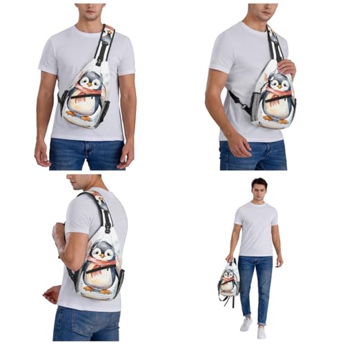 Morrales de Sling para Mujeres y Hombres Negro miniatura 6