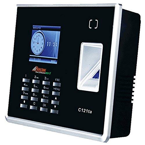 Realtime C121ta Plastic Biometric Attendance Machine (Black)