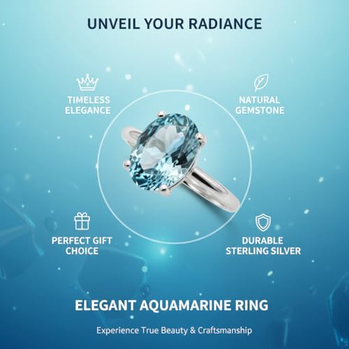 Bijoux bague en argent et véritable pierre de naissance de forme ovale - 3