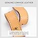 OAikor Vachetta Leather Strap Vachetta Leather Strap for Louis Vuitton Compatible with L v Carryall Tote Bag,Vegetable Tanned Top Cowhide Leahter Bag Extender Strap,Width0.79'',Length7.9'',Beeswax