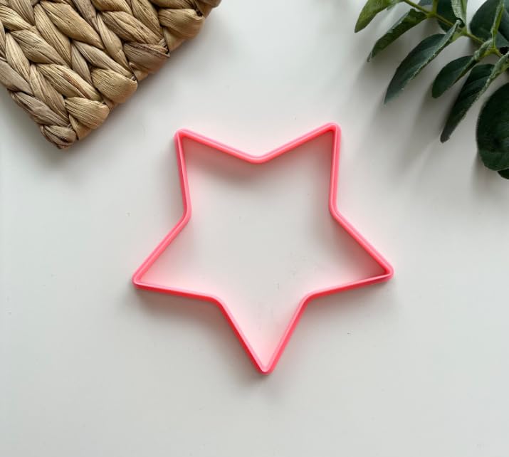 Sajaoo Trinket & Jewellery Dish Star Polymer Clay Cutter - 4 inch-image-1