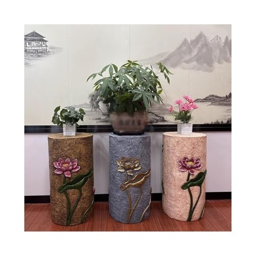 Support de vase anti basculement présentoir roche robuste - 7