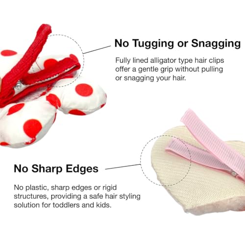 Shelbybox HAC09C Hair Clips For Girls 18 Pcs No Slip Assorted Barrettes thumb #1
