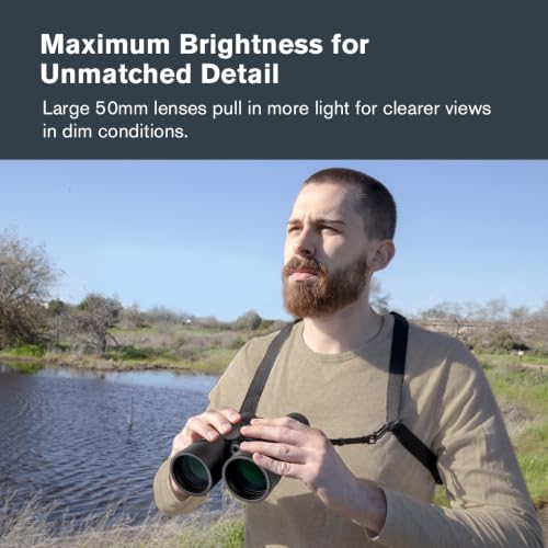 Binoculares Celestron TrailSeeker ED 10x50 mm impermeables miniatura 2