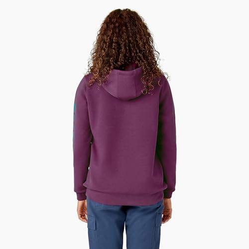 Image of Dickies womens Heavyweight Logo Sleeve Pullover