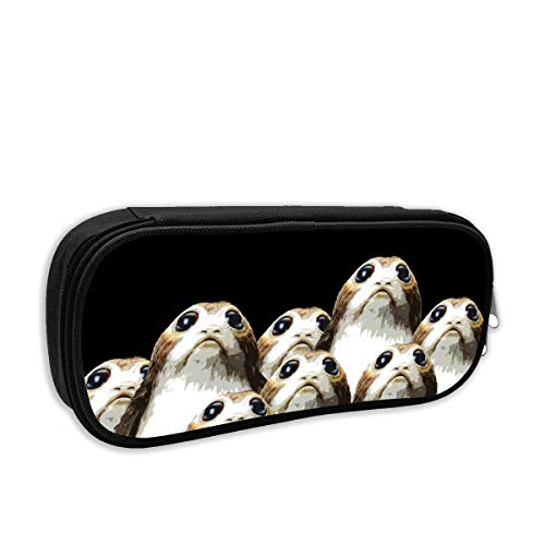 Preisvergleich Produktbild Porgs Federmäppchen, großes Fassungsvermögen, für Studenten, Schreibwaren, Stiftehalter, Schreibtisch-Organizer, tragbar, Stifte für Schule oder Büro.