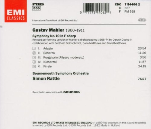 Vista 2 de Mahler Symphony No. 10