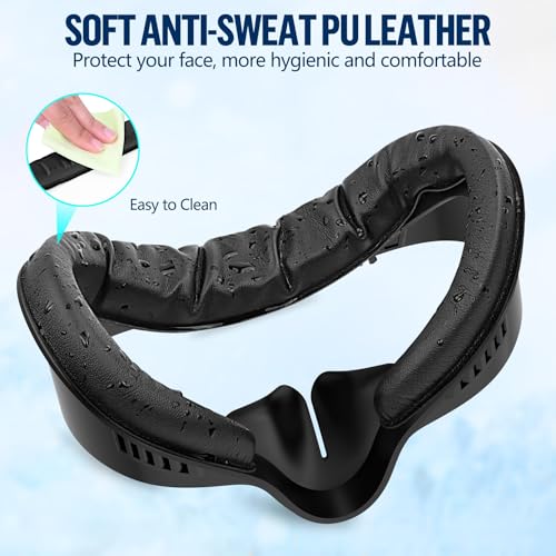 image for MS.CLEO Face Pad Cover & Facial Interface for Meta Quest 3S Accessorie