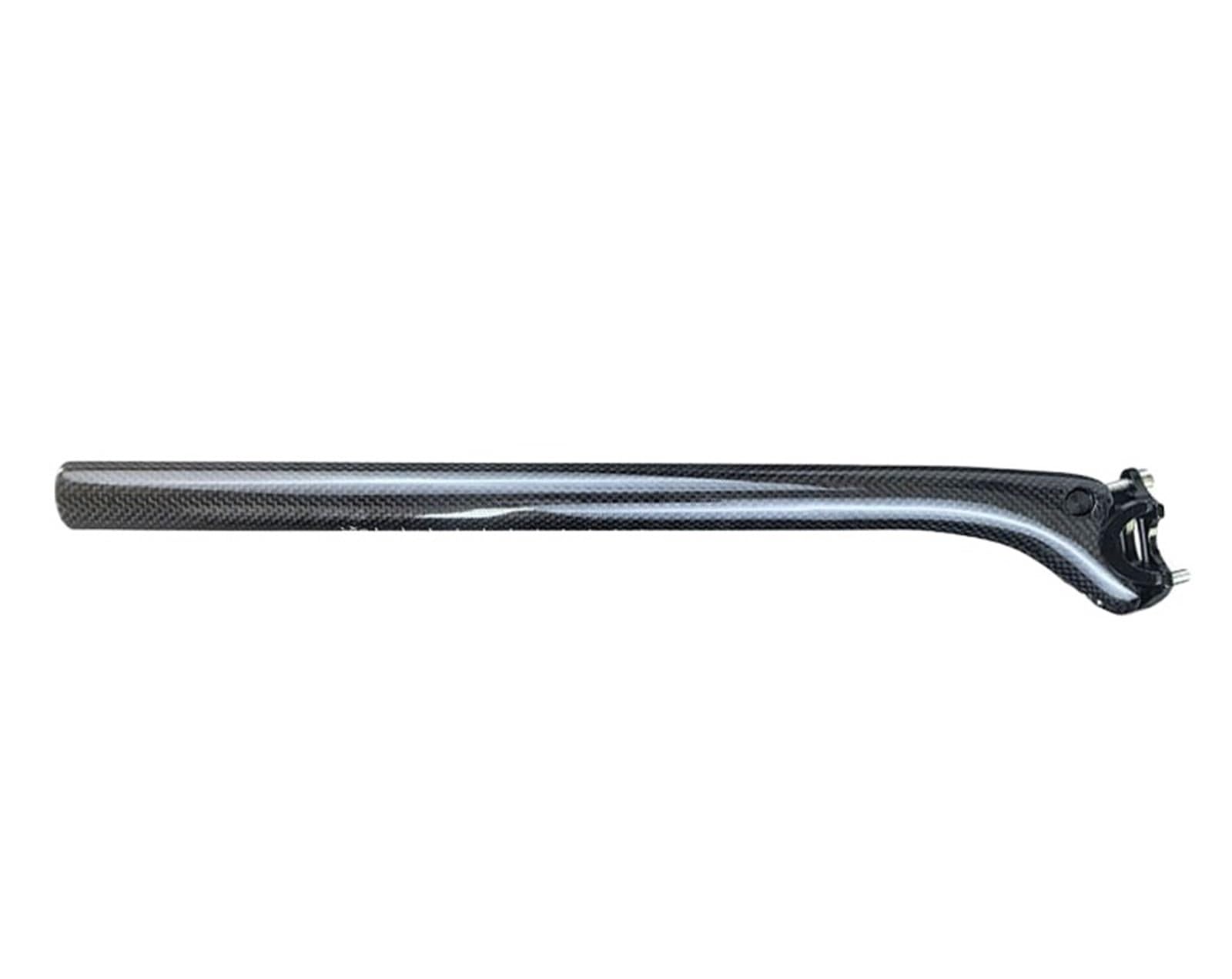 Sztyca podsiodłowa Pasuje do sztyca rowerowa z włókna węglowego 25.4/27.2/30.9/31.6mm przesunięcie 20mm słupek szosowy roweru szosowego MTB E-Bike rower podsiodłowa