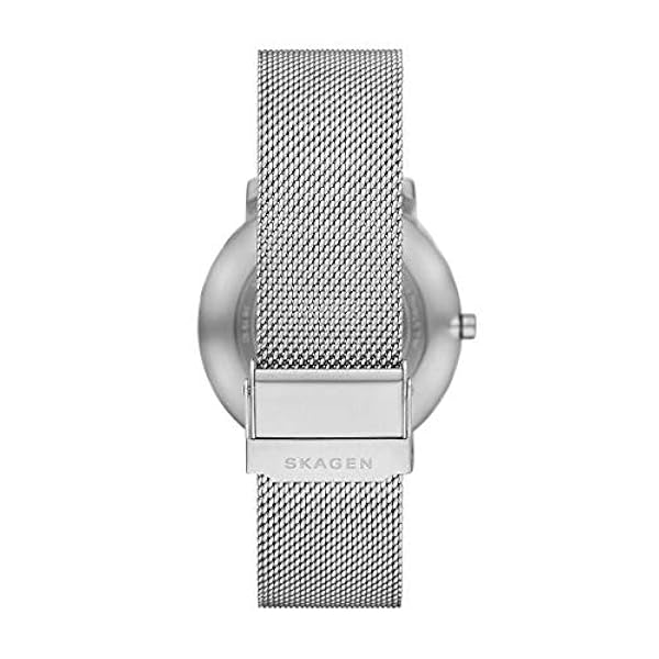 Skagen Män analog kvartsklocka med rem i rostfritt stål SKW6610, BLÅ, En storlek, SKW6610