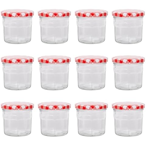 Argon Tableware Airtight Jam Jars - 130ml Cover