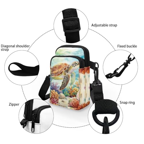 Image of Lightweight Small Crossbody Bags Cell Phone Purses Travel Pouch Shoulder Bag for Women