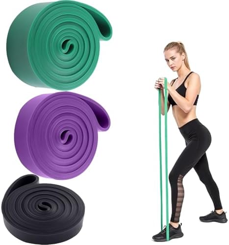 Kit 3 Fita Elástica Para Exercício,Super Band Elástico Para Exerc...