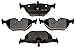 Raybestos MGD763M Reliant Brake Pad Set, 1 Pack