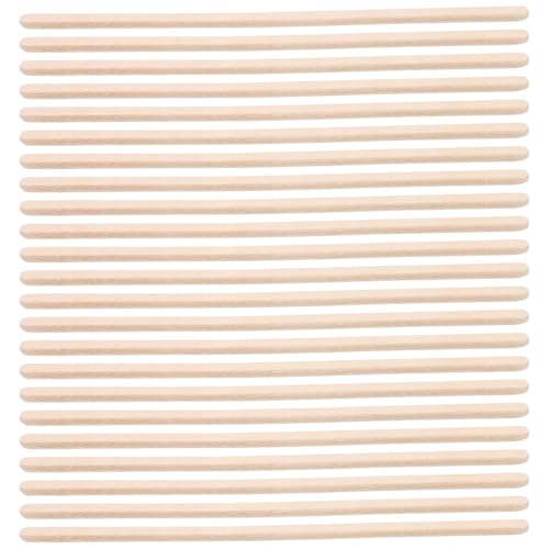 FINISPERSOO 100 Unidades Palitos de Cera Espátulas Multiusos y Convenientes Borde Redondo para Depilación de Madera para Depilación Corporal y Diseño de Cejas