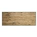 DS Dropshipping Tête de lit double 150 x 60 cm Imitation palettes en bois de pin finition vintage