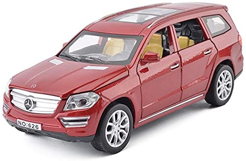HAPYSA Metal Car, Zinc Alloy Pull Back Toy Car with Sound and Light for Kids Boy Girl Gift | Multi Color (Mercedes Car)