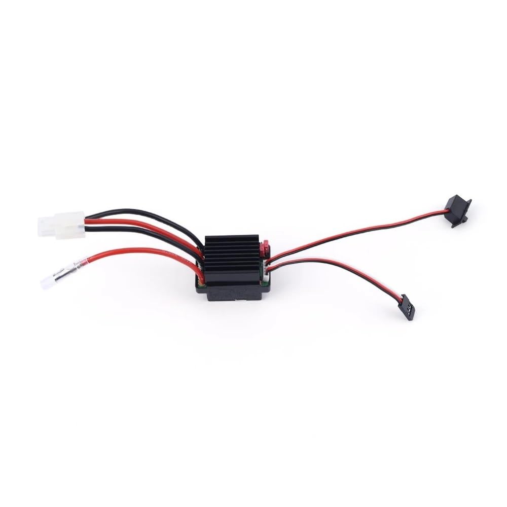 Per Regolatore Di Velocità Del Motore Spazzolato 6-12V 320A Con 2A BEC Ad Alta Tensione RC Nave Aggiornamenti Auto Parti Modificate Camion Sostitutivi ESC RC