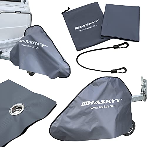 Deichselabdeckung I 90 x 60 cm I Wasserdicht I Deichselhaube für Anhänger Wohnwagen I LKW-Plane I Universal… – Bild 6