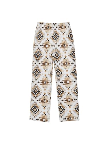 Bohemia Aztec Brown Boys Pants for Kids Jogger Pants with Pockets S