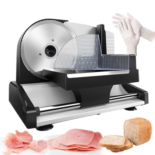 Cortadora de Carne Eléctrica con Cuchilla de Acero Inoxidable