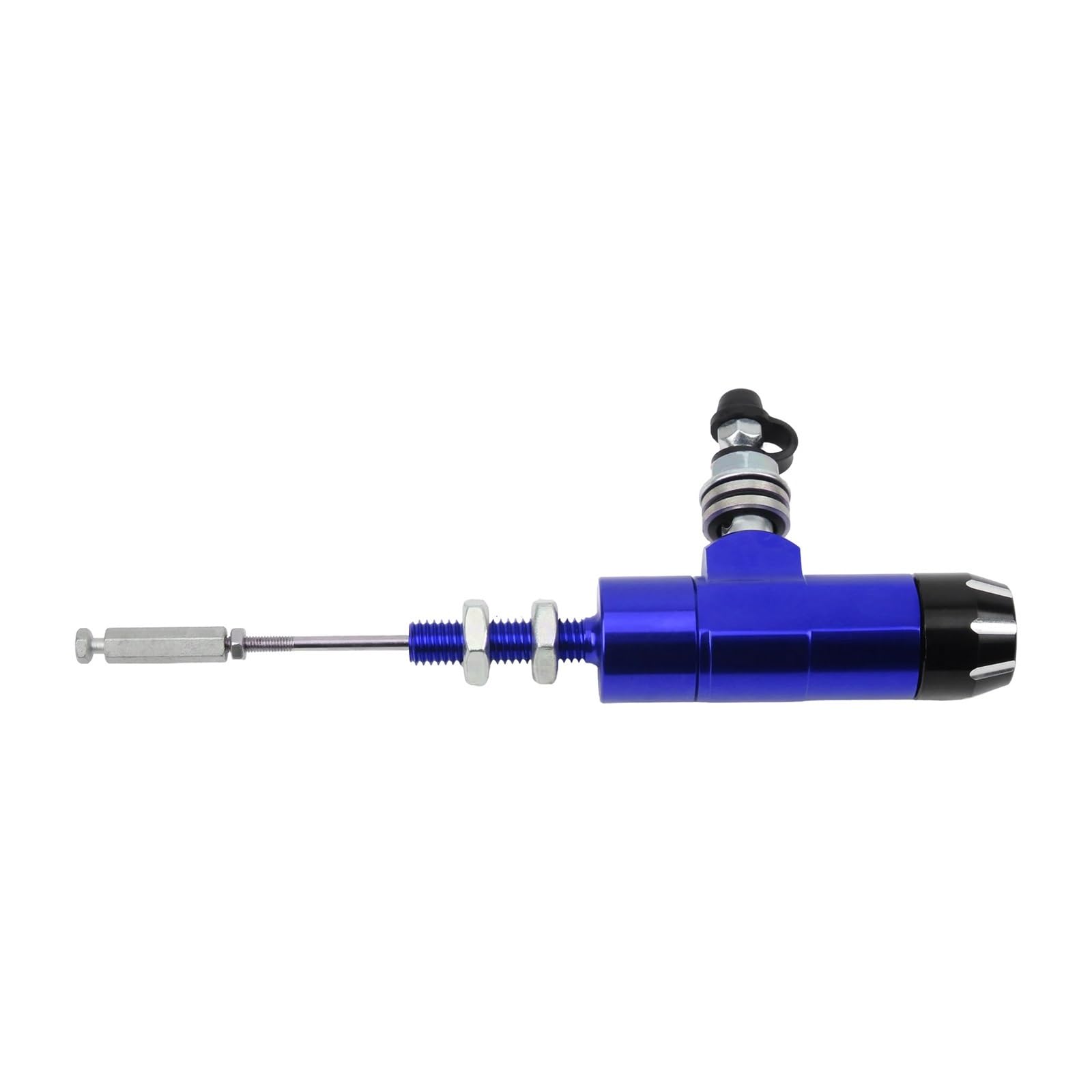 Poayuewr A Rear Brake Pump Universal Motorcycle Hydraulic Clutch Brake Master Cylinder Rod System Fit For Yam&Ah