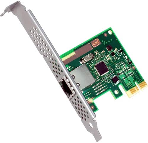 Intel Ethernet Server Adapter I210 - PCI Express x1-1 Port(s) - 1 x Network (RJ-45) - Twisted Pair - Low-Profile, Full-Height - Bulk - I210T1BLK