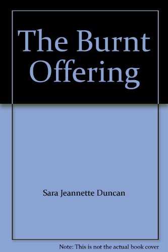 The Burnt Offering 0802075355 Book Cover